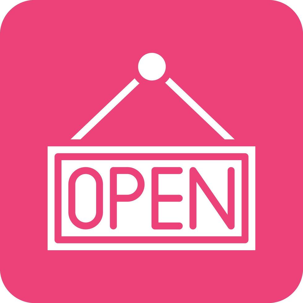 Open Shop Vector Icon