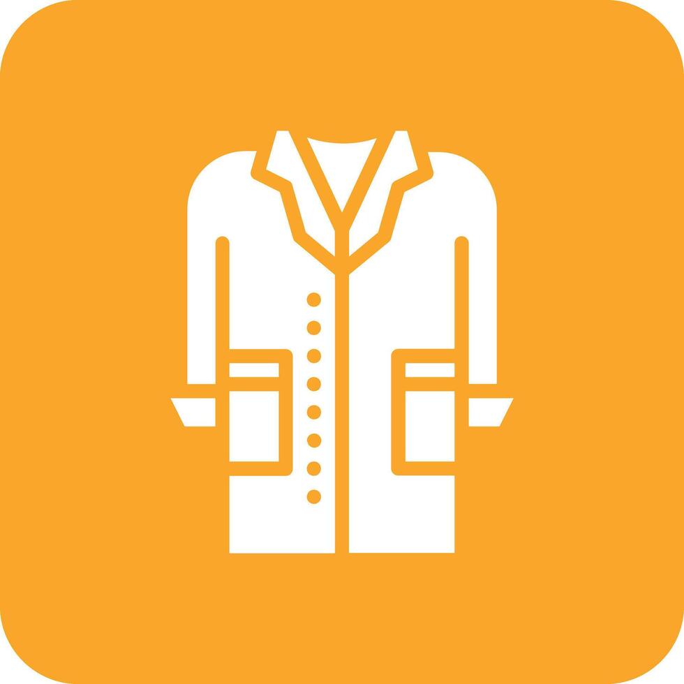 Lab Coat Vector Icon