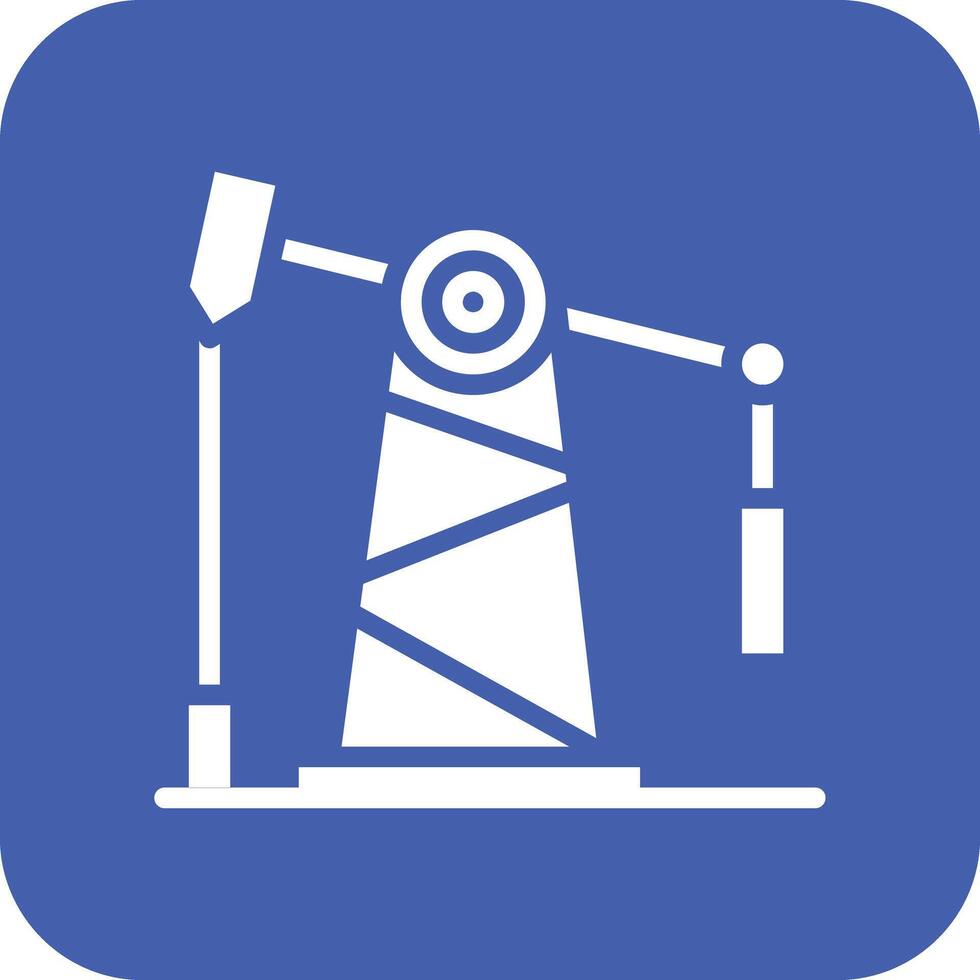 Oil Refinery Vector Icon