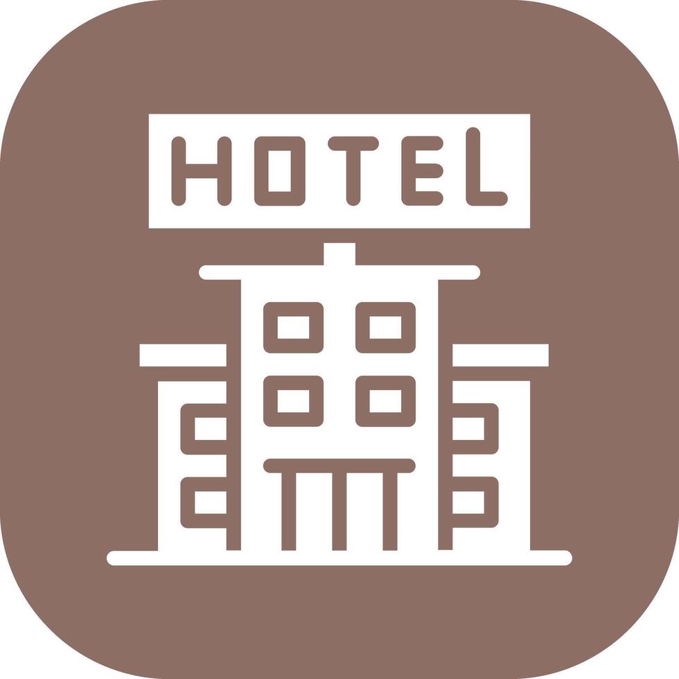 Hotel Sign Vector Icon