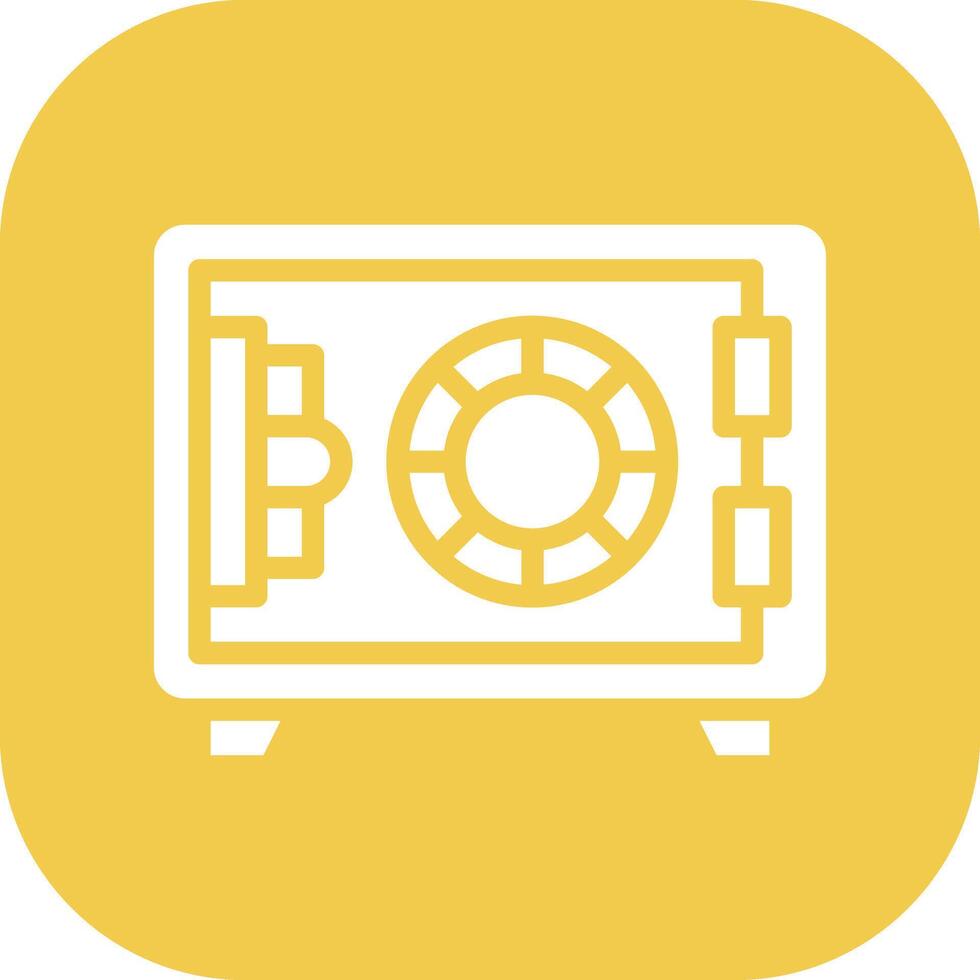 Safe Box Vector Icon
