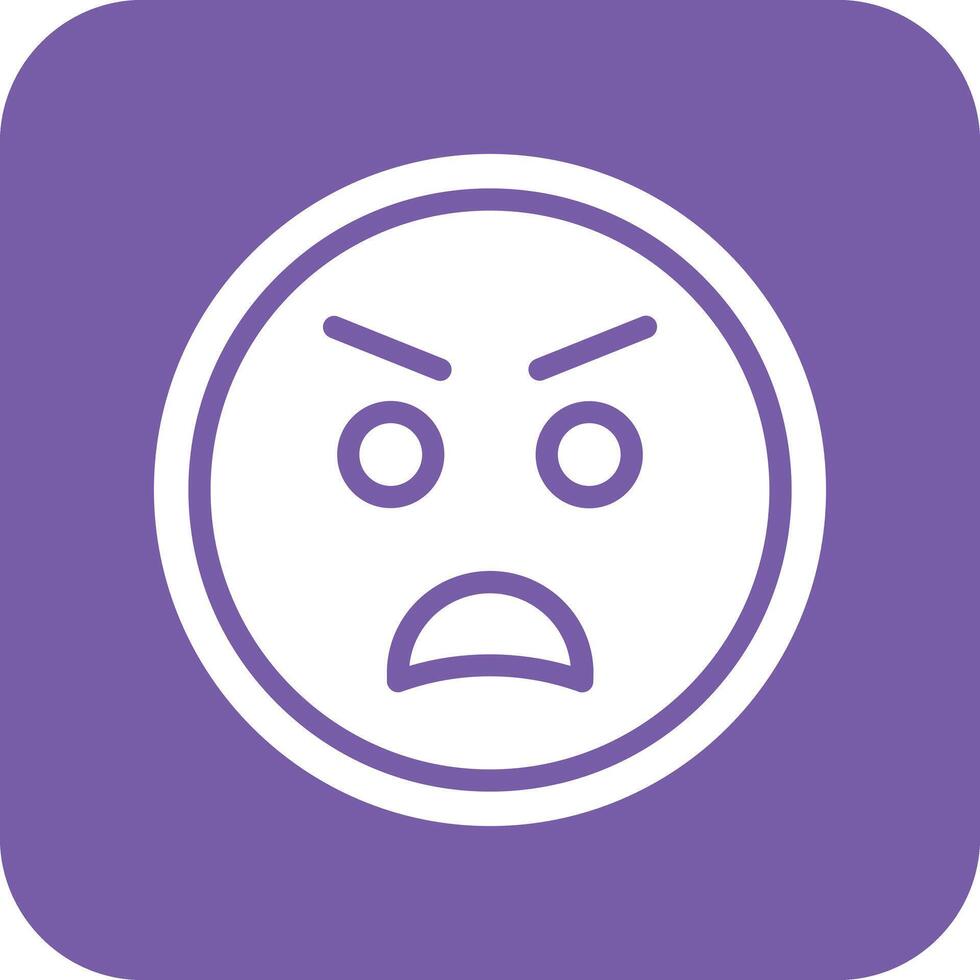 Anger Vector Icon
