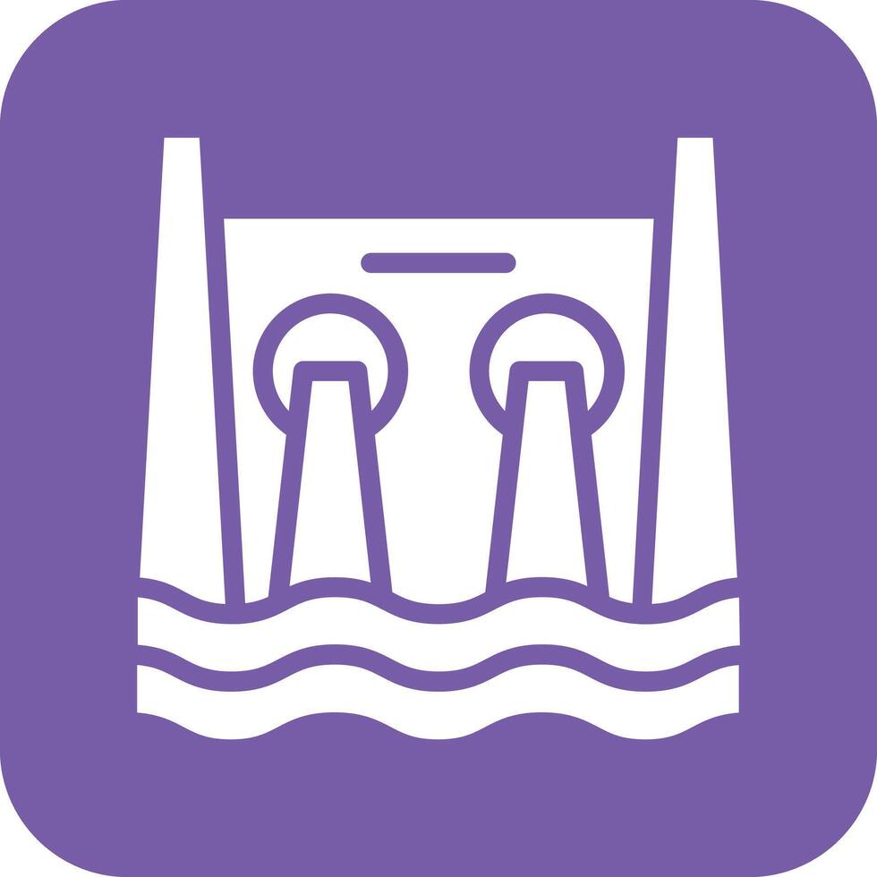 Hydro Power Vector Icon