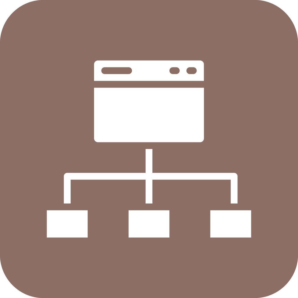 Sitemap Vector Icon
