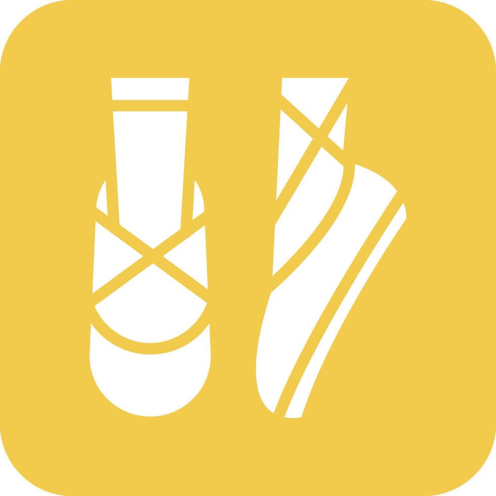 Ballet Shoes Vector Icon