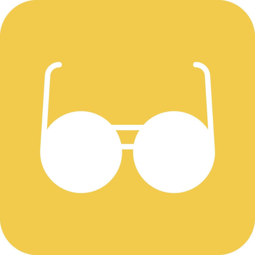 icono de vector de gafas