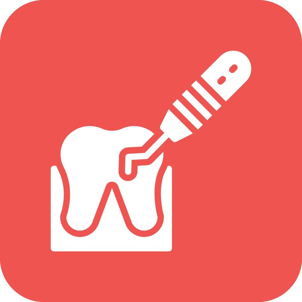 Tooth Scaling Vector Icon