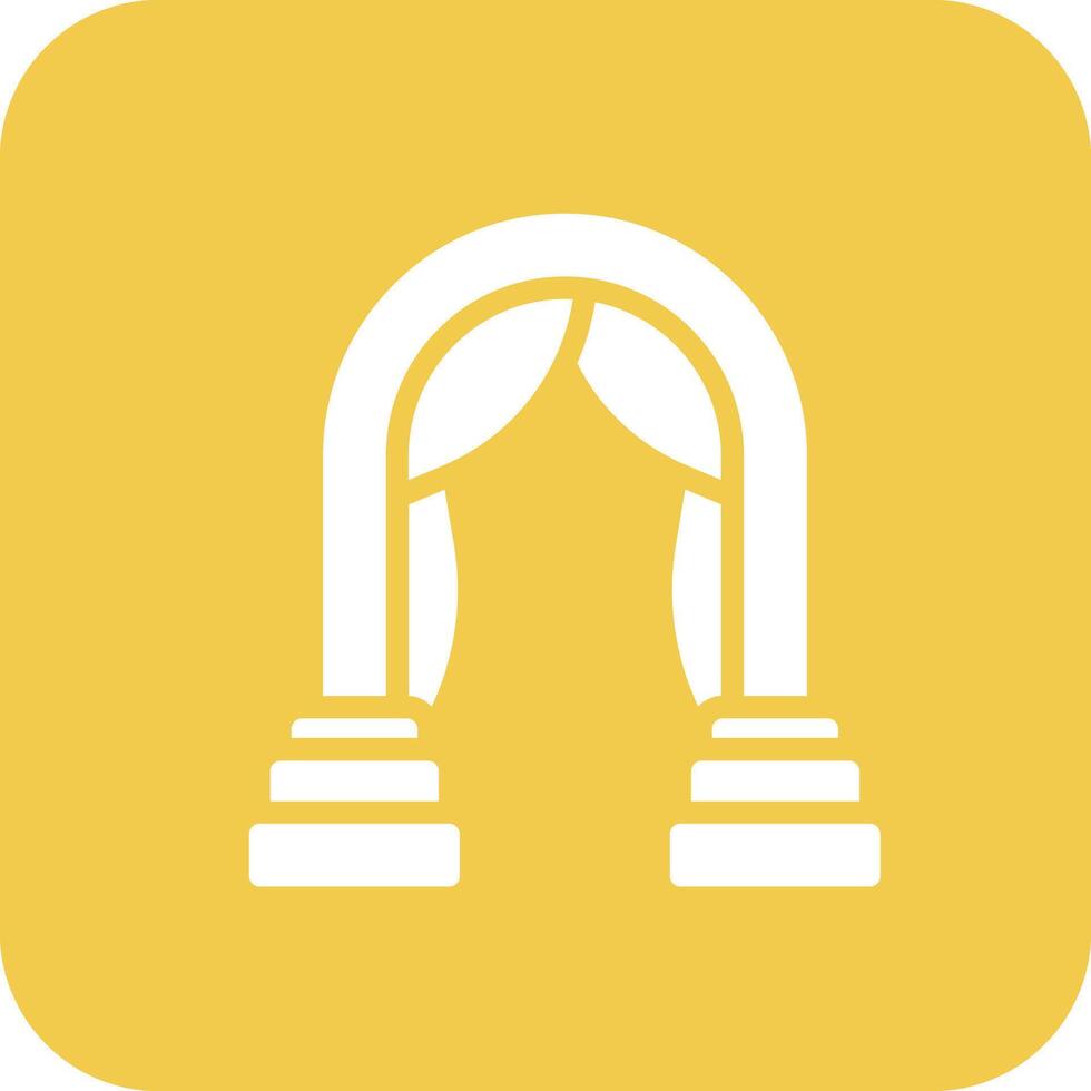 Wedding Arch Vector Icon