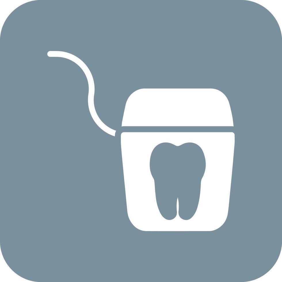 Dental Floss Vector Icon