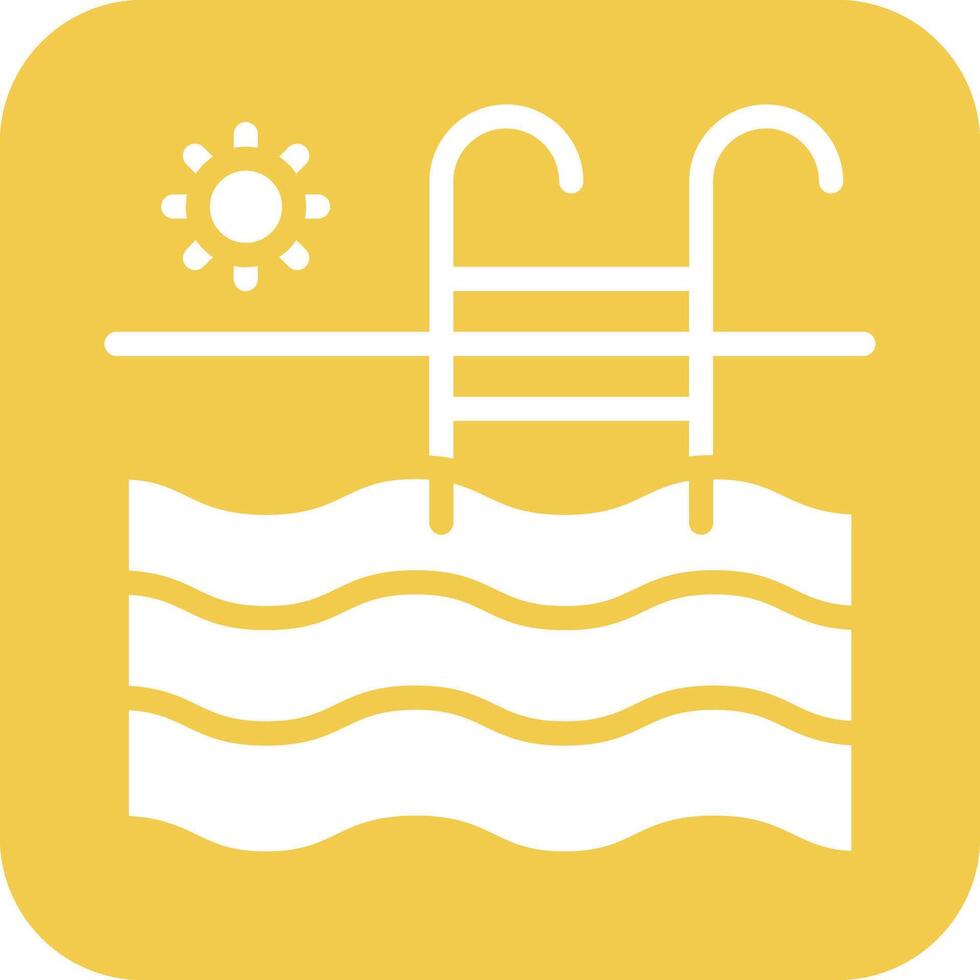 Swimming Pool Vector Icon