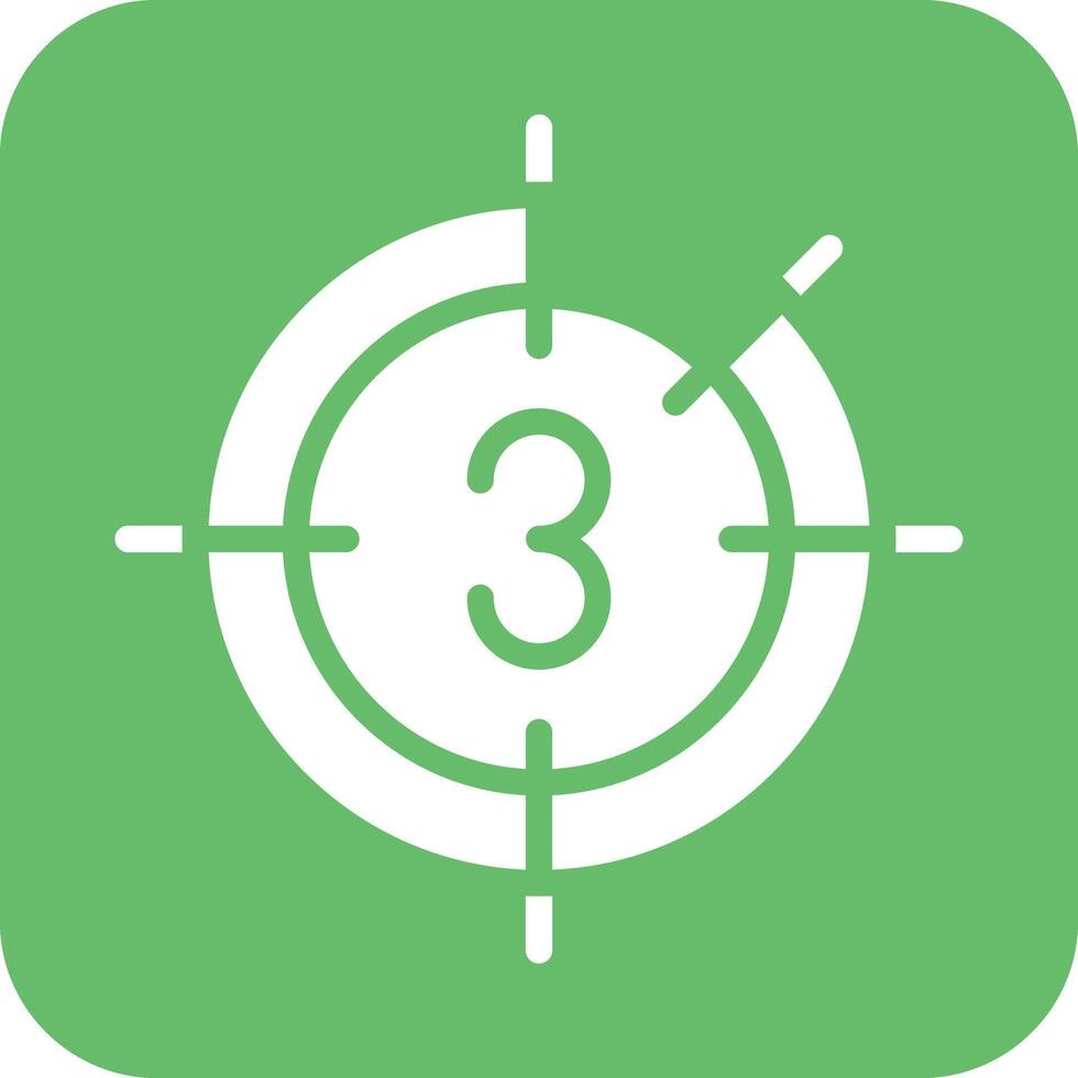 Cinema Countdown Vector Icon