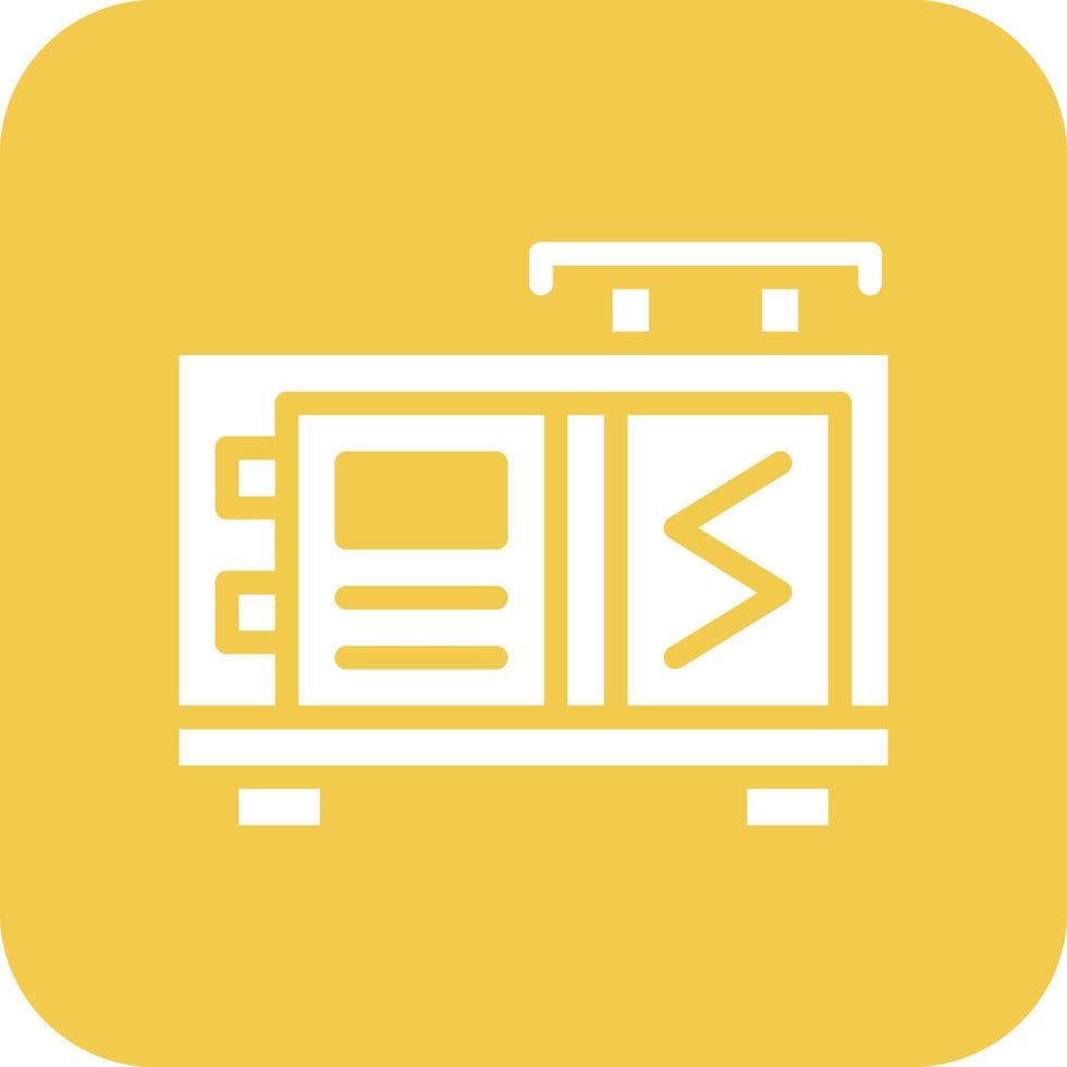 Electric Generator Vector Icon