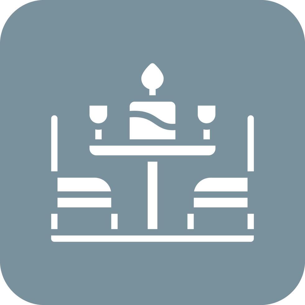 Birthday Table Vector Icon