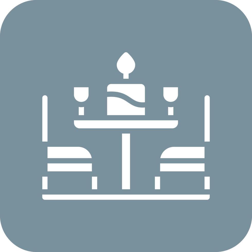 Birthday Table Vector Icon