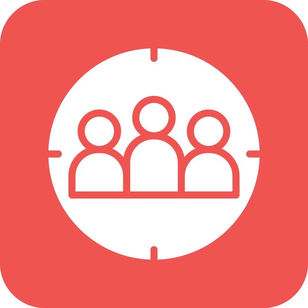 Target Audience Vector Icon