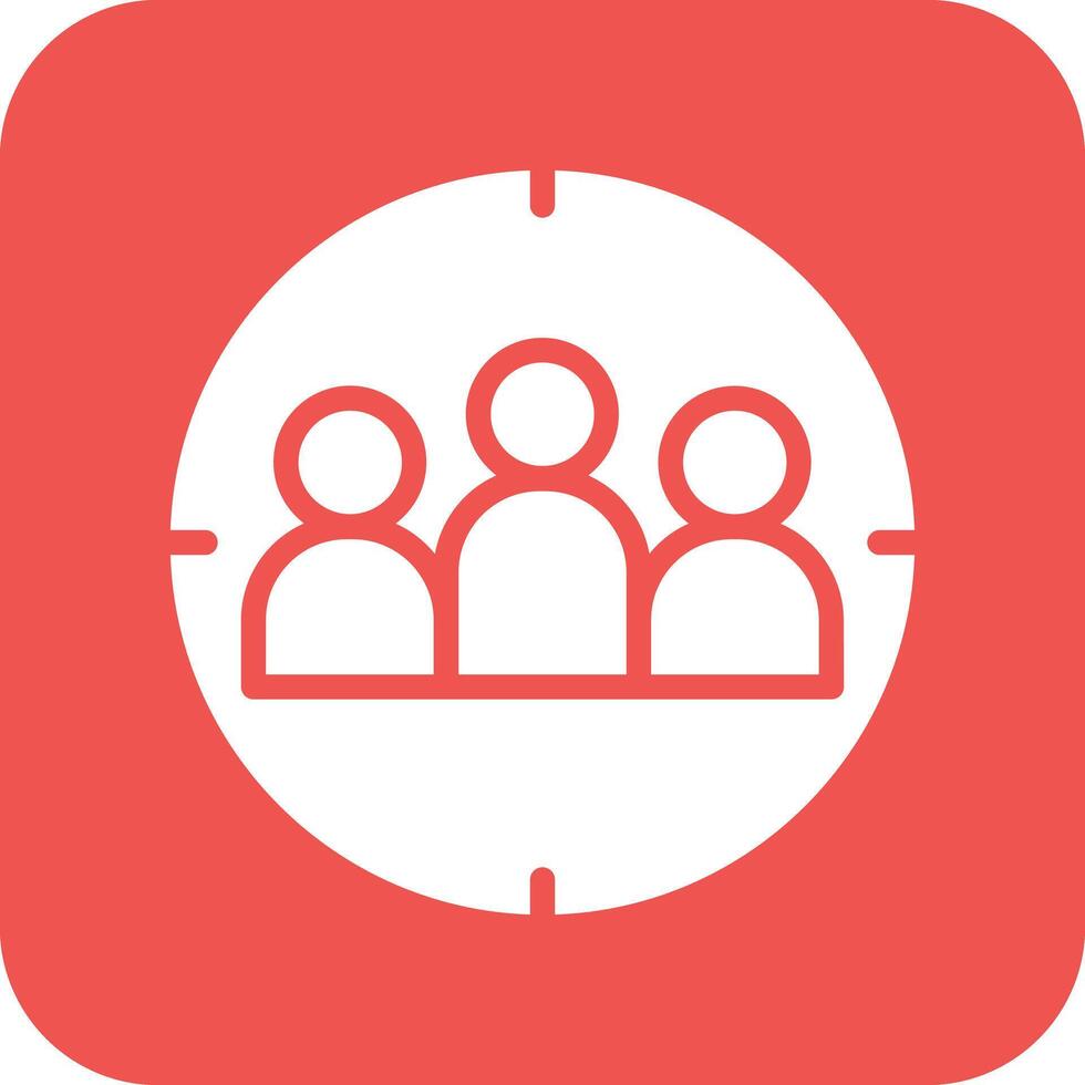 Target Audience Vector Icon