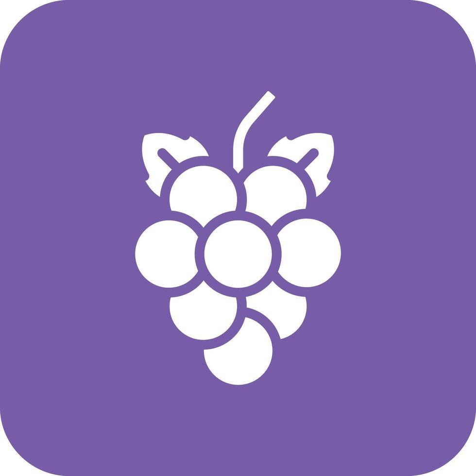 Grapes Vector Icon