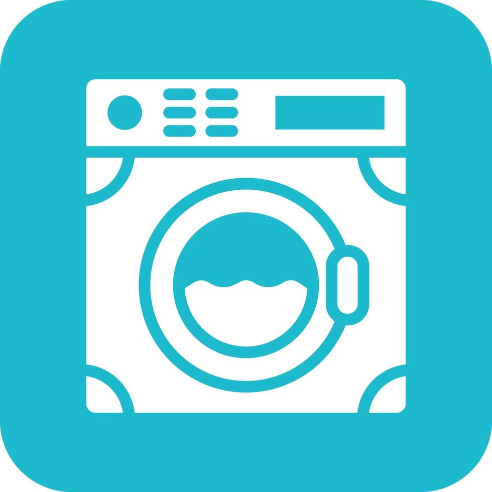 Laundry Machine Vector Icon