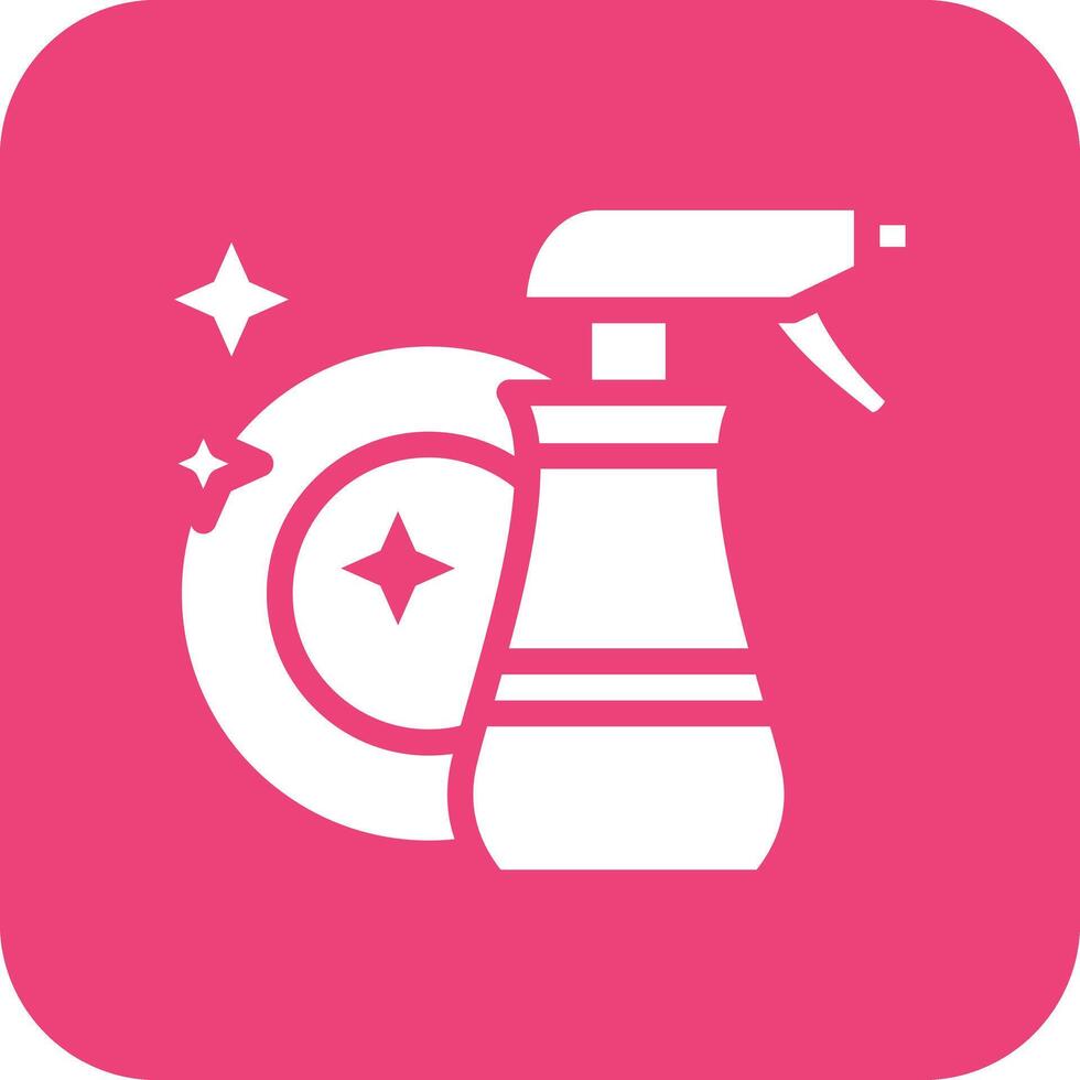 Liquid Dish Washer Vector Icon