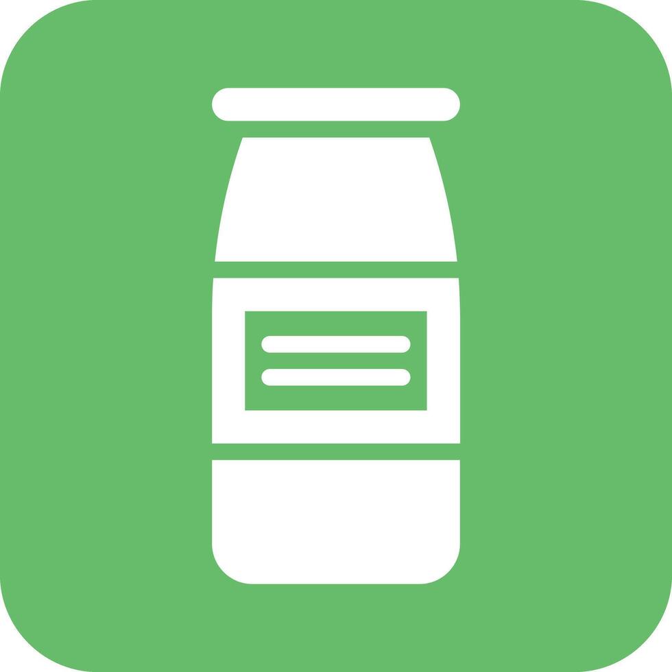 Milk Bottle Vector Icon