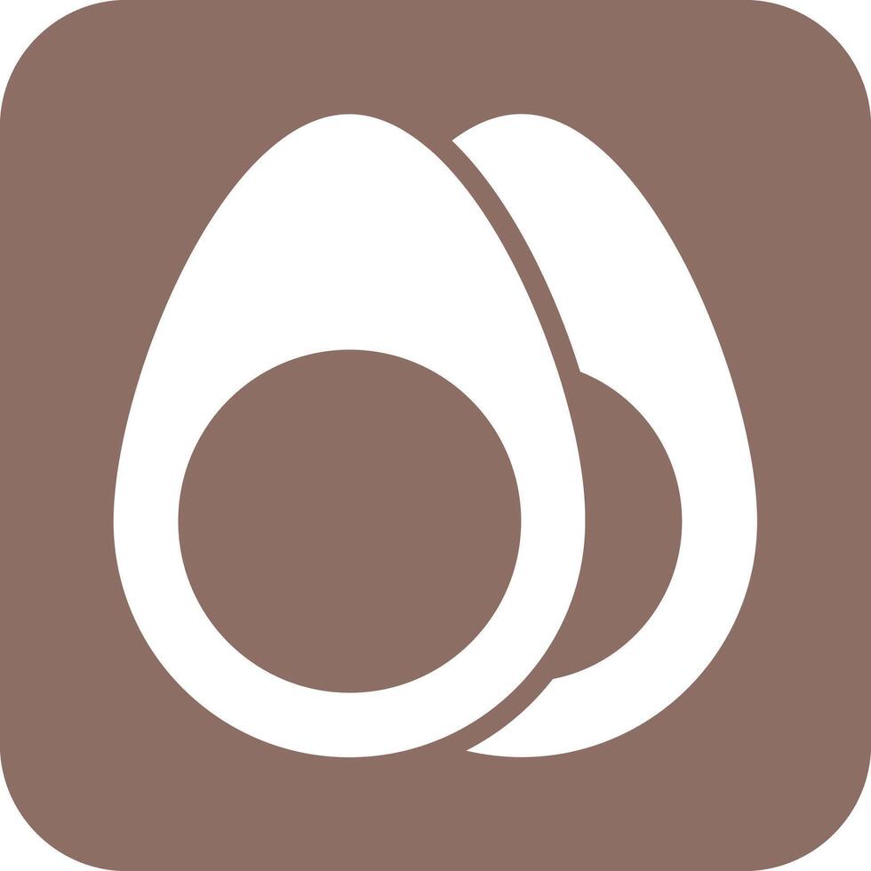 Boiled Egg Vector Icon