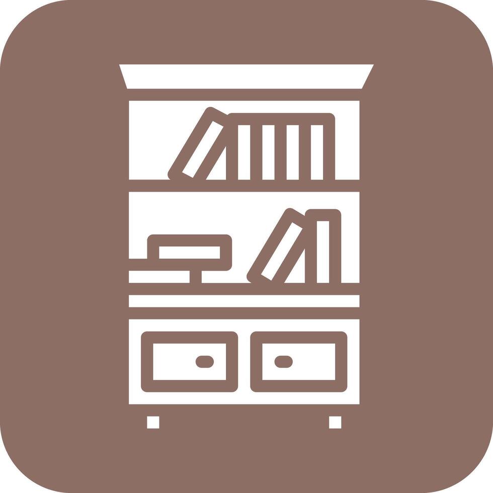 Book Case Vector Icon