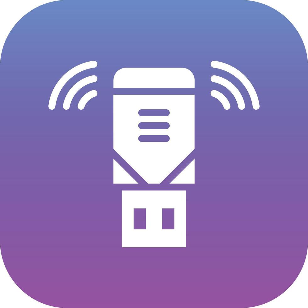 USB Wifi Vector Icon