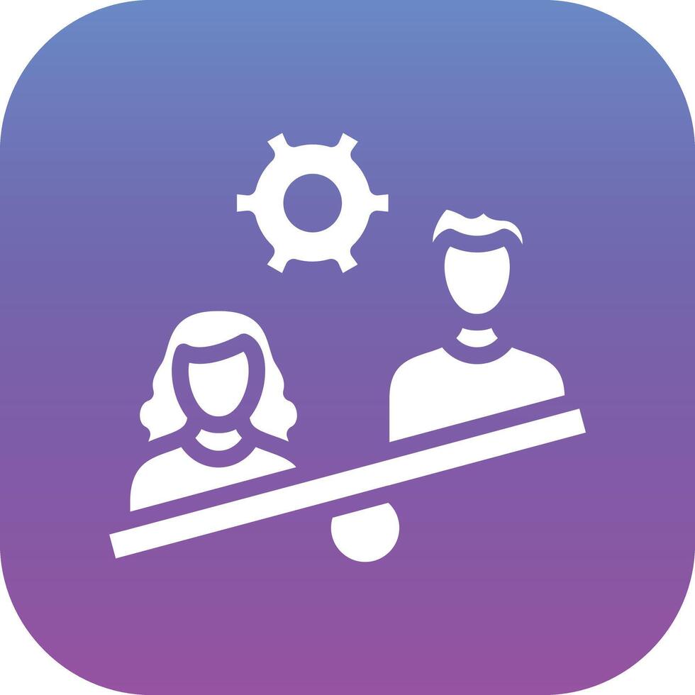 Competitive Worker Vector Icon