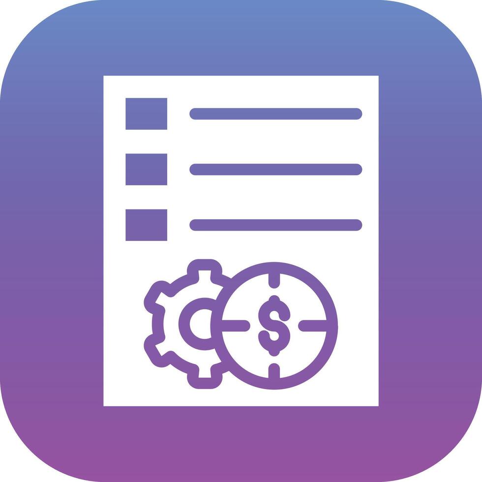Project Requirements Vector Icon