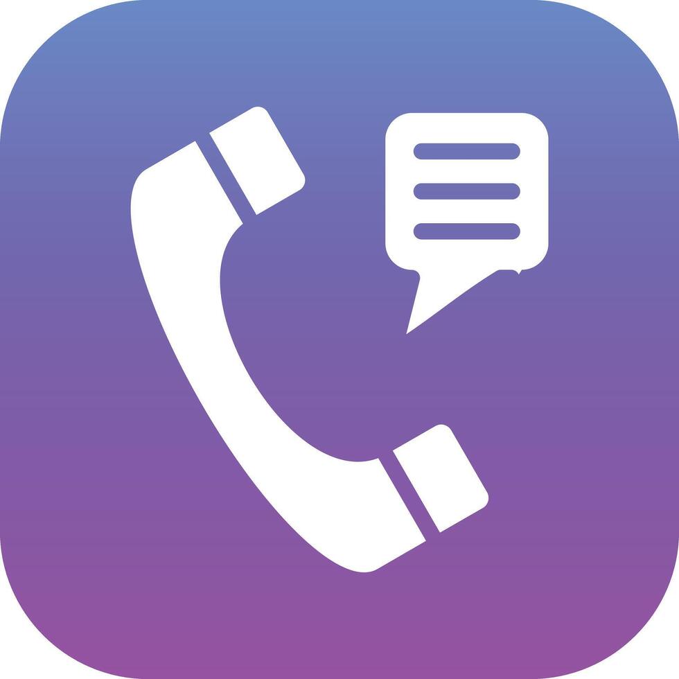 Call Service Vector Icon