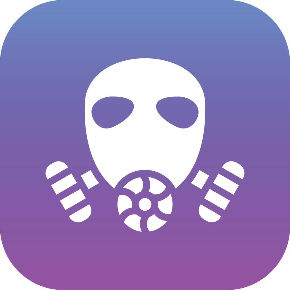 Gas Mask Vector Icon