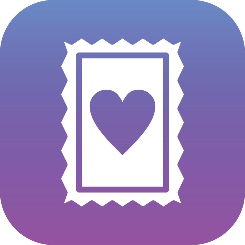 Charity Stamp Vector Icon