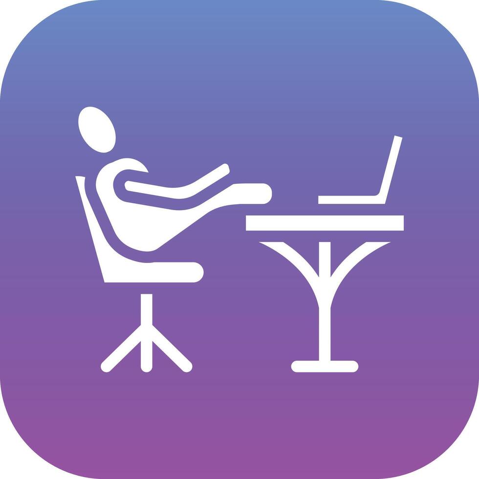 Relax Work Vector Icon