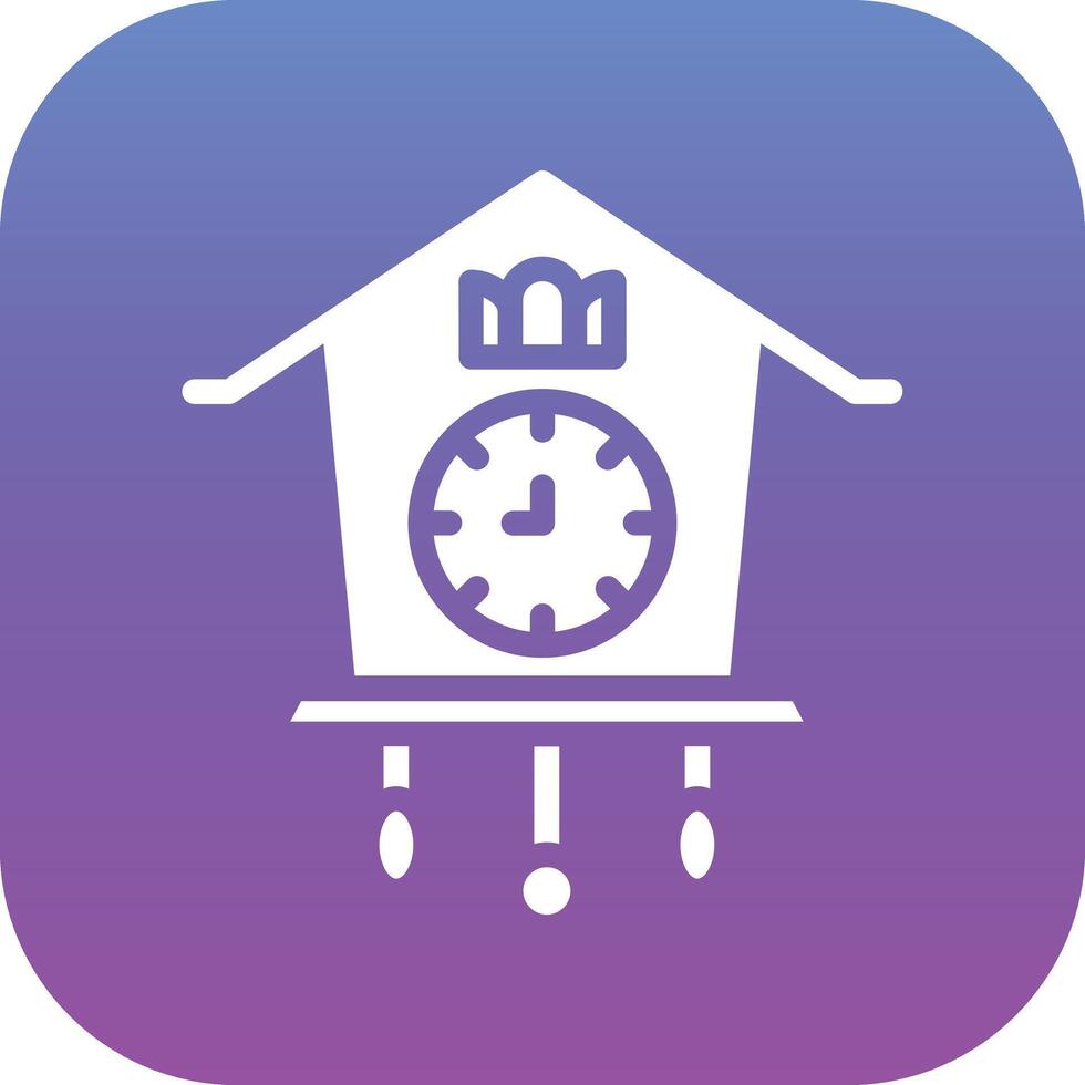 Cuckoo Clock Vector Icon