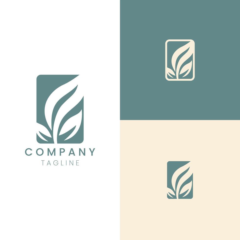 Leafy Reverie Dreamy Leaf Symbol vector