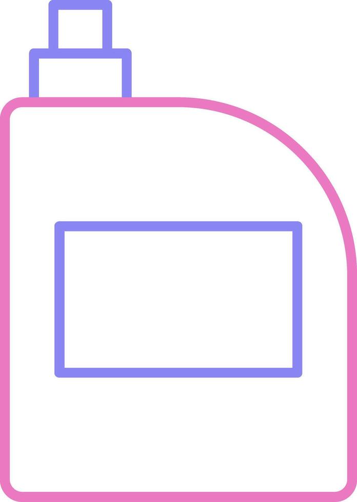 Bleach Linear Two Colour Icon vector