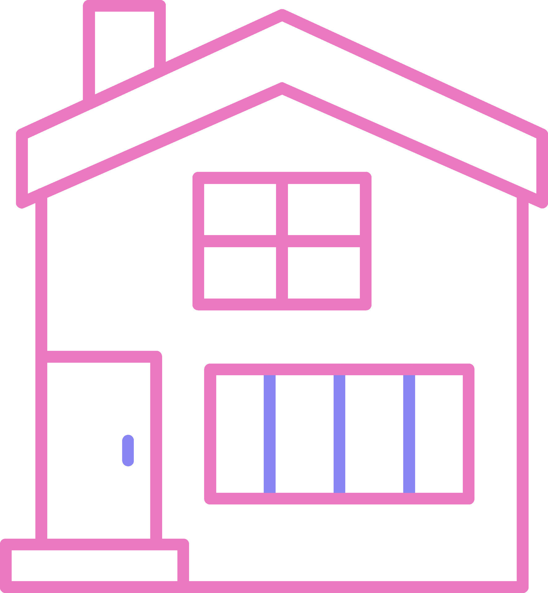Roof Linear Two Colour Icon 37726356 Vector Art at Vecteezy