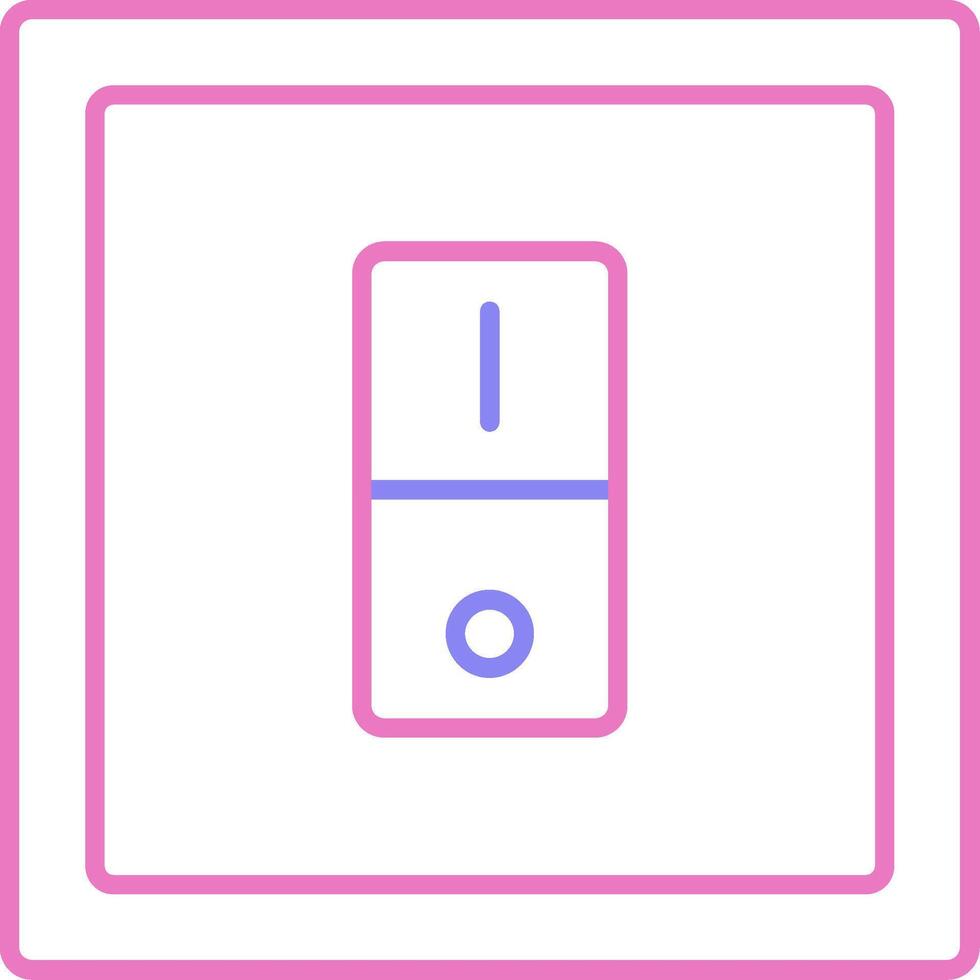 Switcher Linear Two Colour Icon vector