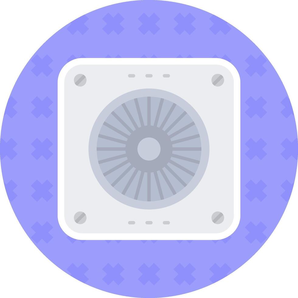 Extractor Flat Sticker Icon vector