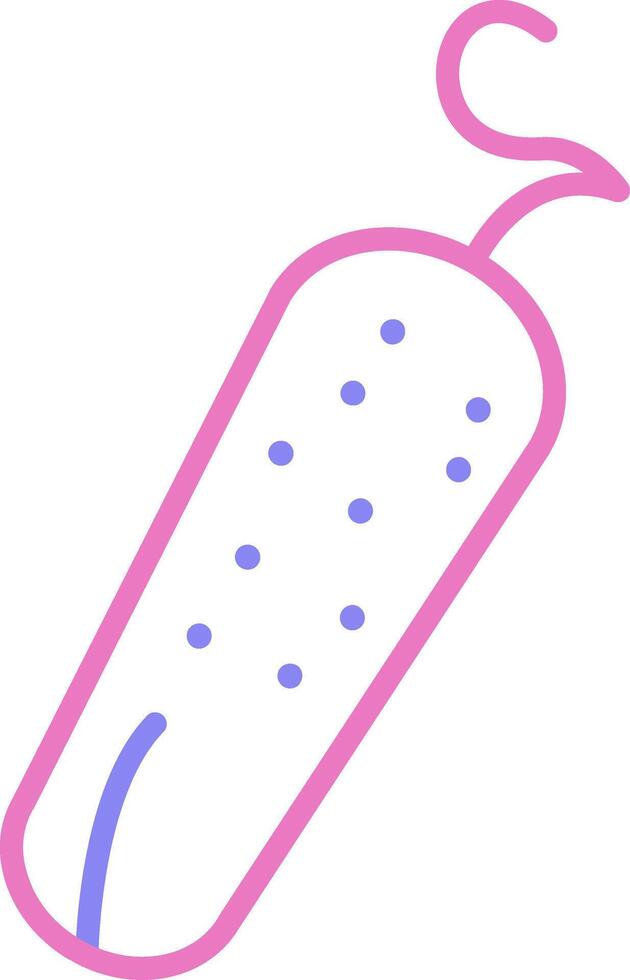 Pickle Linear Two Colour Icon vector