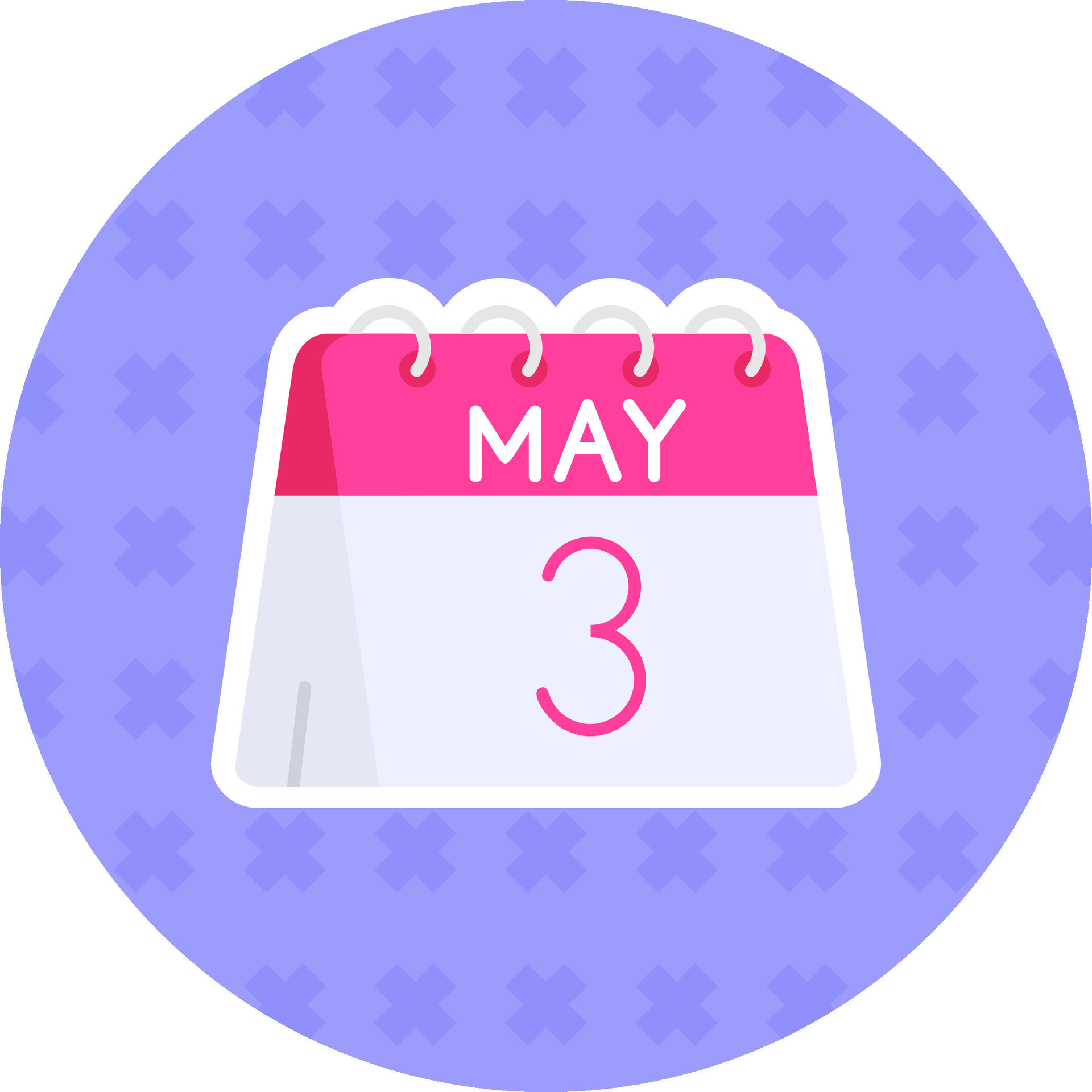 3rd-of-may-flat-sticker-icon-37728098-vector-art-at-vecteezy