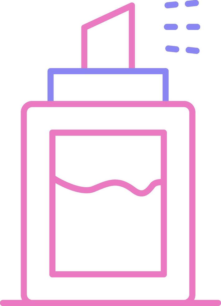 Deodorant Linear Two Colour Icon vector