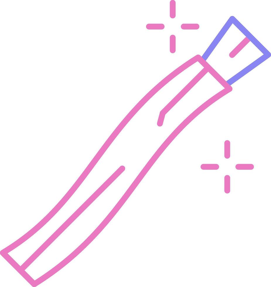 Miswak Linear Two Colour Icon vector