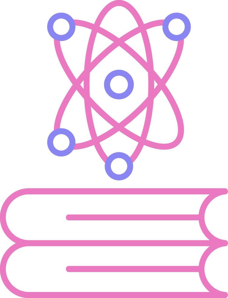 Knowledge Linear Two Colour Icon vector
