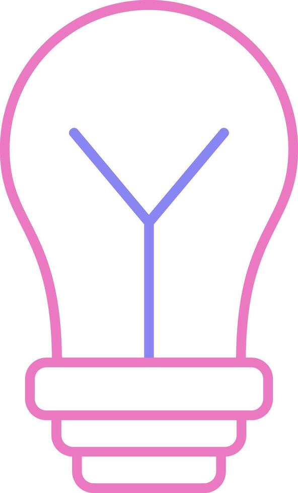 Creative Linear Two Colour Icon vector