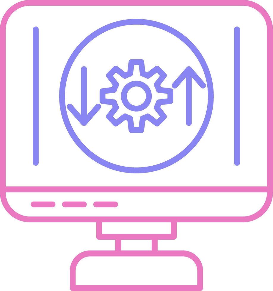 Process Linear Two Colour Icon 37731607 Vector Art at Vecteezy