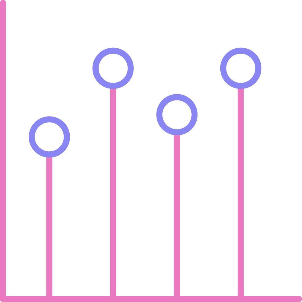 Status Linear Two Colour Icon vector