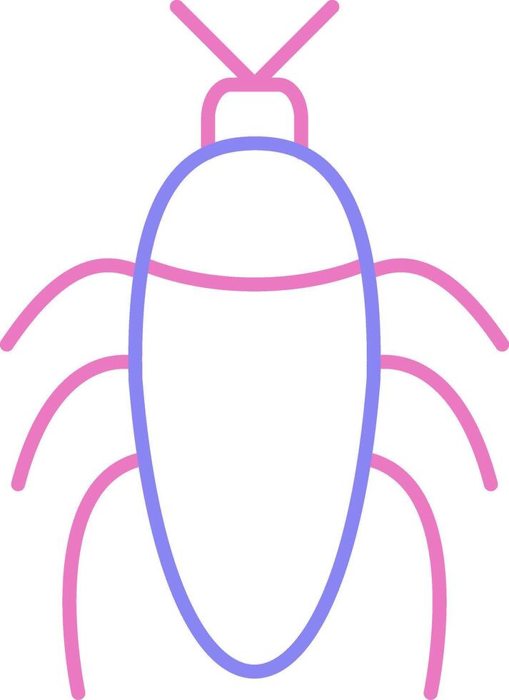 Insect Linear Two Colour Icon vector