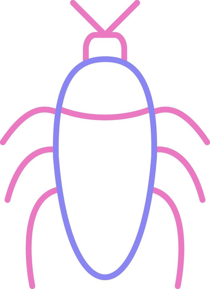 Insect Linear Two Colour Icon vector