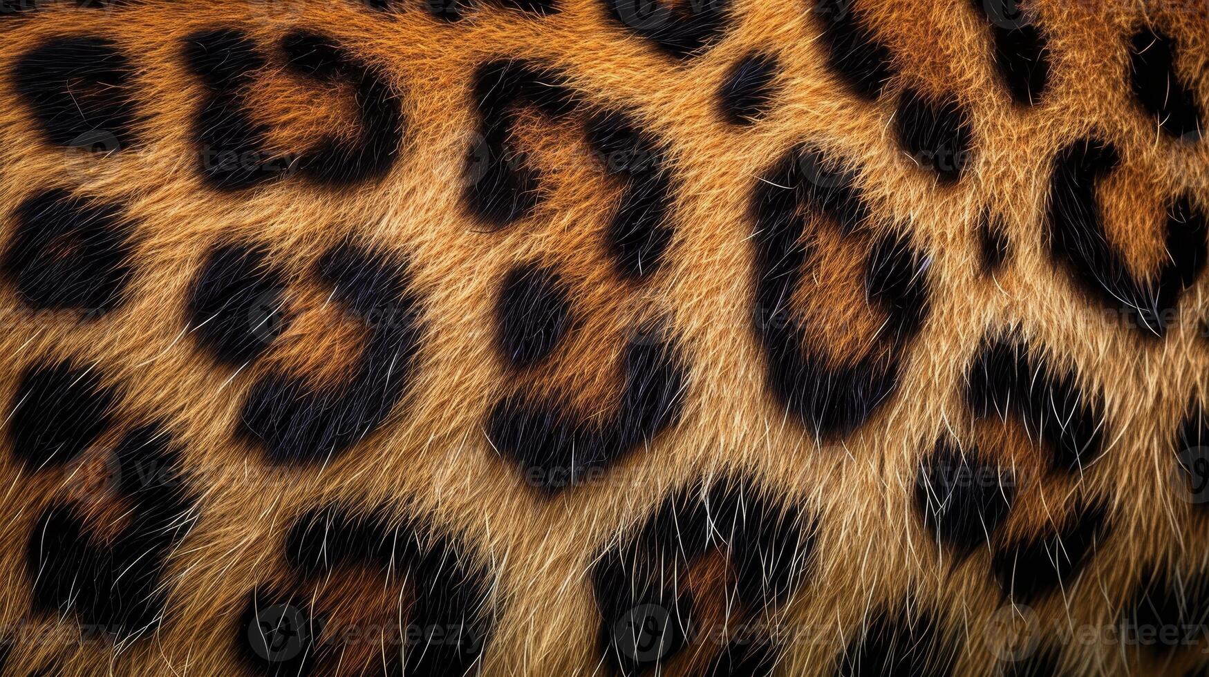 AI generated Close up leopard spot pattern texture background, realistic photo